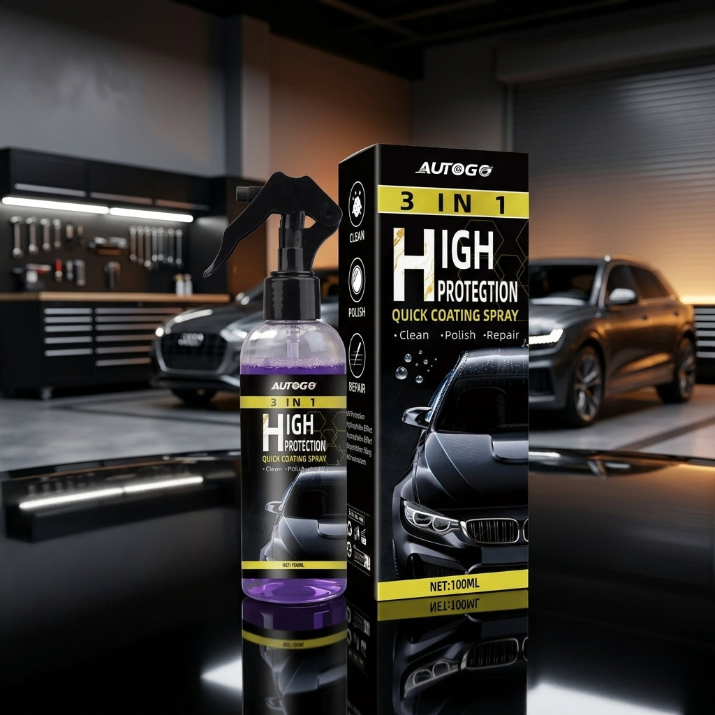 ScudoCerámico — Recubrimiento Cerámico 3 en 1 para Auto, Brillo y Protección Hidrofóbica